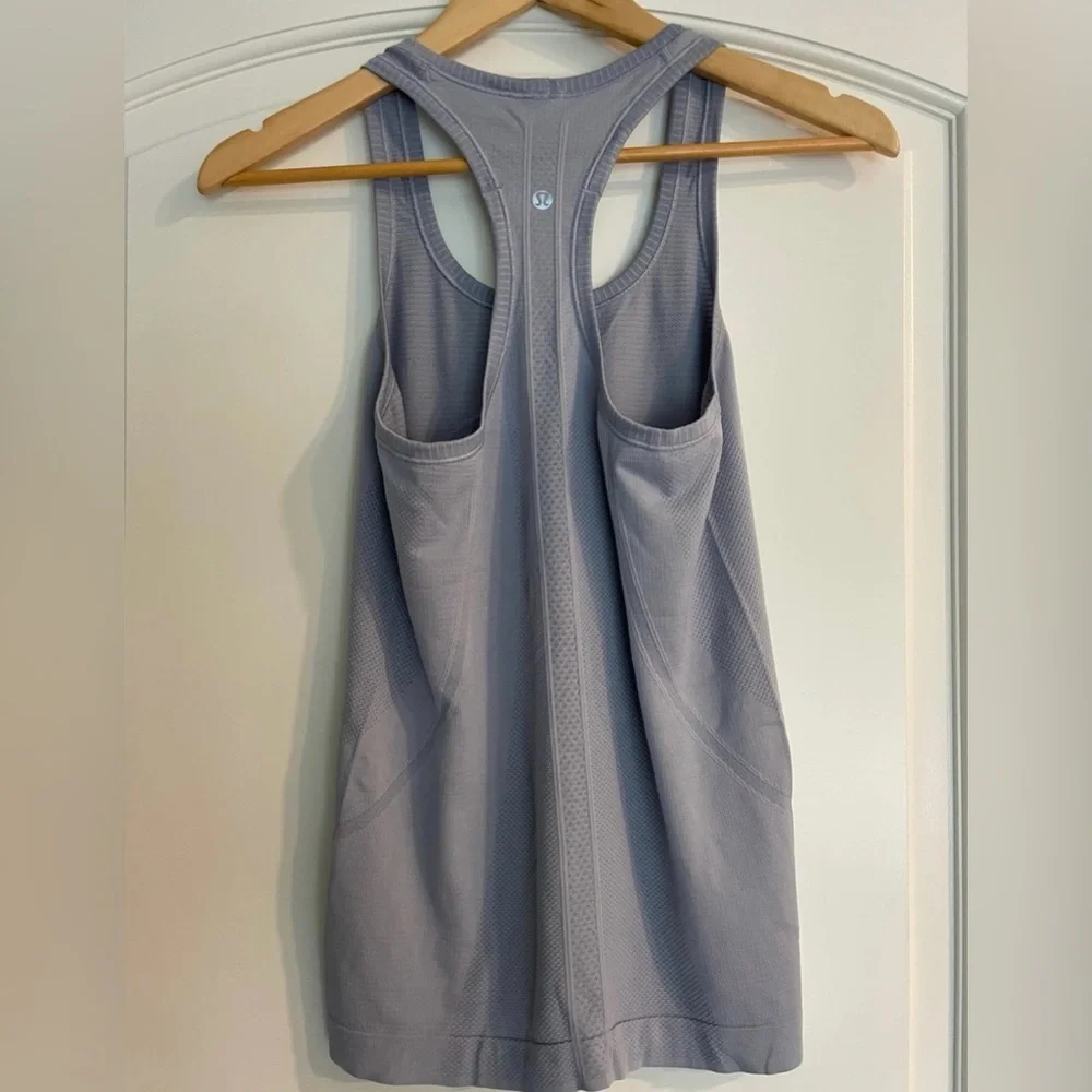 Lululemon Light Blue Racerback Tank Top